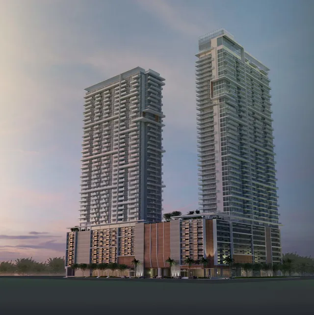 Residential Towers Rising 42 & 45 Stories Proposed In Fort Lauderdale, designed by NBWW – The Next Miami