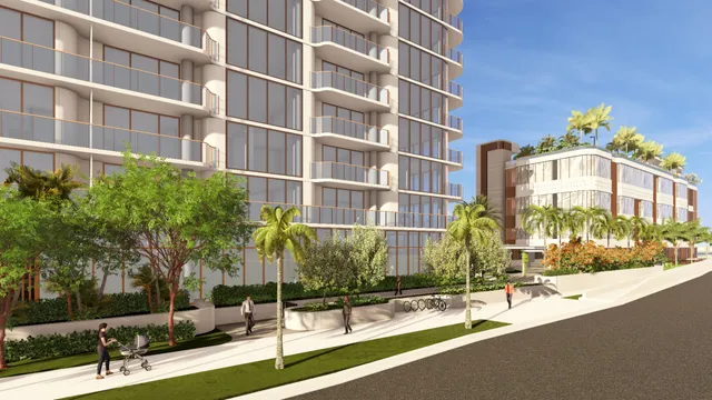 14-story luxury condo building with pickleball court to rise near Fort Lauderdale beach – SunSentinel