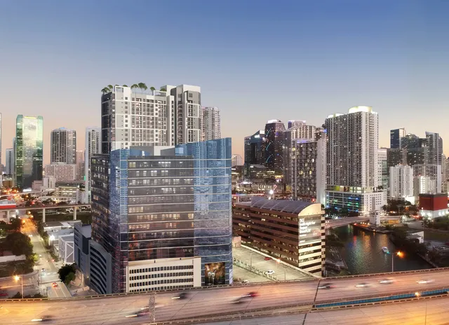 Adler’s Applies To Double Size Of Office Building Planned At Nexus Riverside by NBWW – The Next Miami