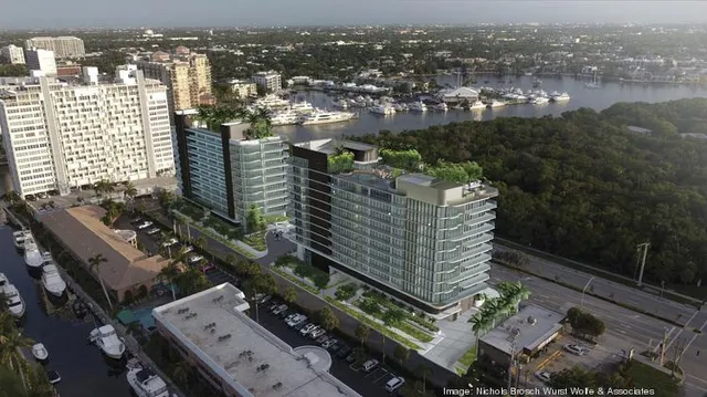 Integra Investments proposes mixed-use project with 100-room hotel in Fort Lauderdale (Renderings) – South FL Biz Journal